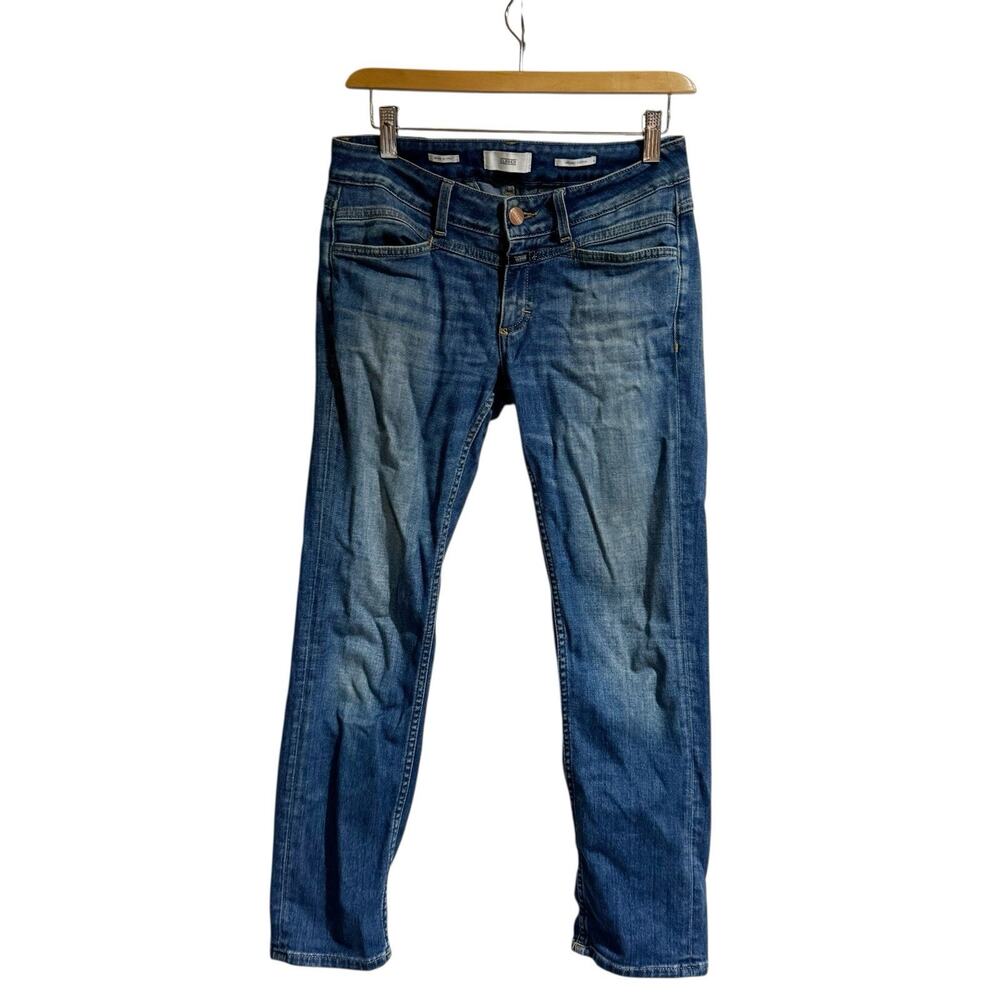 Closed Organic Cotton Women's Straight Leg Jeans in Blue